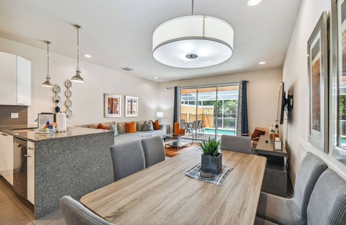 Four Corners House | Discover Serenity in Our Elegant Townhouse Retreat steps away from Disney!