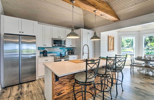 Darien Cottage | Dock, Altamaha River Access! Angler's Paradise