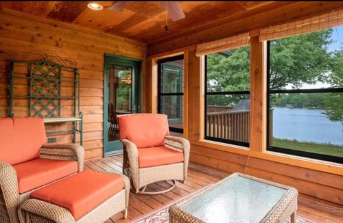 Eagle River House | Dog Friendly Lakefront Escape Dock Fire pit game room