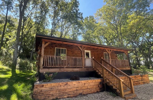 Gays Mills Cabin | Dwelling Place - Selah Cabin with private hot tub, Selah Cabin