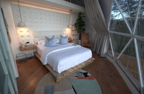 Nogal Cabin | Elegant and Comfortable Dome for Starry Night Gazing in Nogal, NM
