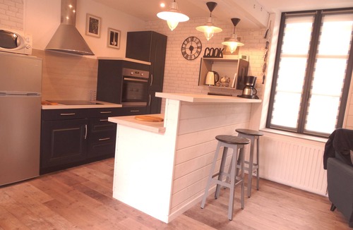 Fecamp Apartment | Escape with Rooftops" with PAID OPTION "JACCUZZI - SAUNA