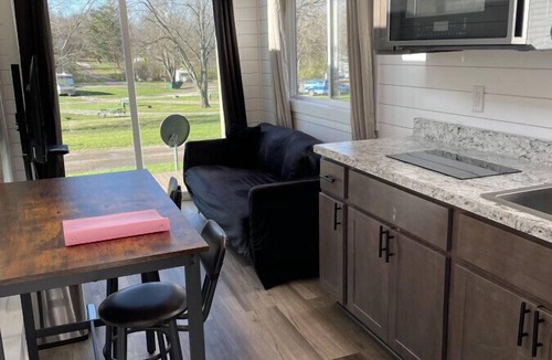Mahomet House | Experience Tiny Living at Tin Cup RV Park!