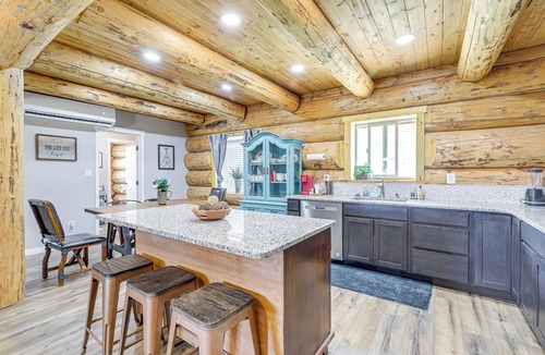 Gusher Cabin | Explore Uintah Basin: 'Rustic Cliff Ranch A' Cabin