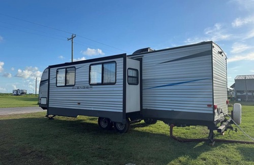 Holly Beach House | Fabulous RV with AC in charming Holly Beach in Cameron, La