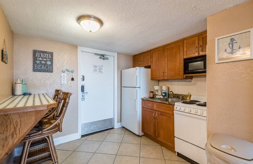 Daytona Beach Shores Apartment | First Floor Amazing Updated Ocean Front Studio! "SUMMER MEGA SALE" POOL OPEN