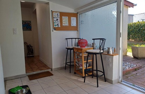 Saint-Martin de Brehal Cottage | Typical villa with garden 500m from the beach