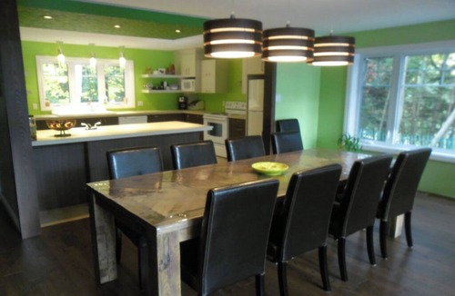 Montpellier Ski Chalet | Fully equipped waterfront cottage with private beach and dock.