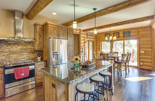 Deadwood Cabin | Furnished Decks & Game Room: Sturgis Rally Cabin