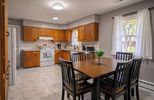 Tonganoxie House | Gorgeous home with fenced in yard and garage in friendly Tonganoxie