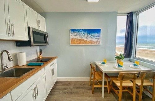 Daytona Beach Apartment | Gorgeous Ocean Front Spacious Studio in Daytona!