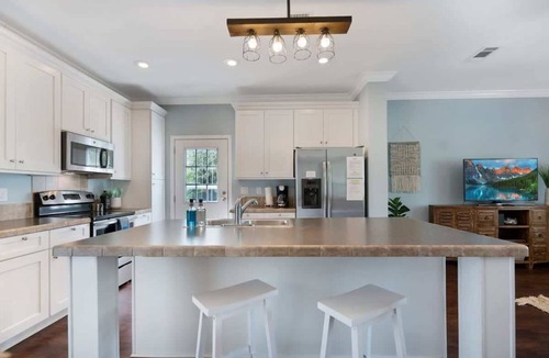 Vilano Beach House | Heated Pool, Beach, Patio Lounge, Near Downtown