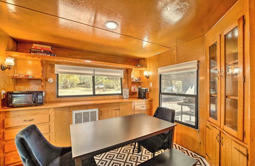 Payson Cottage | Hot Tub & Deck: Waterfront Escape in Payson!