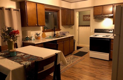 South Range House | House, 3 bdrms, 1 bath, one block from snowmobile trail.