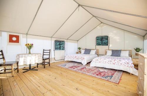 Cassville Other | Iconic Tented Cabin with Fire Pit in Cassville, Missouri