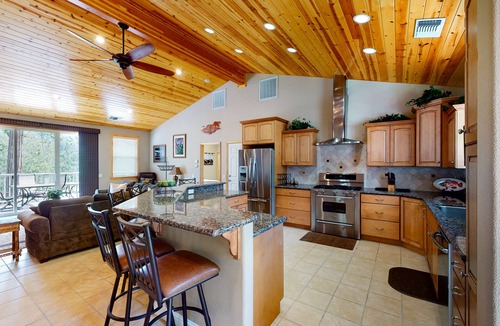 Bass Lake House | Ideally-located home in Willow Cove area w/wood fireplace, WiFi, AC - near lake