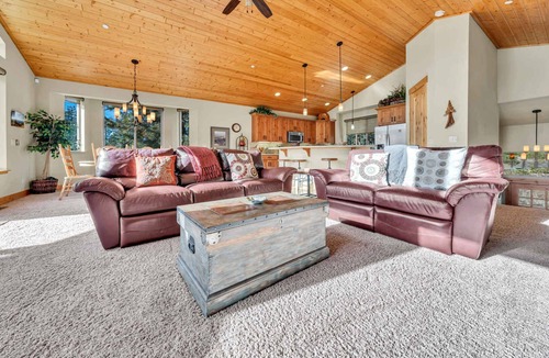 Kings Beach House | Inviting Cabin with Decks, 2 Miles to Lake Tahoe!