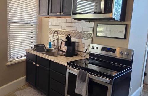Hot Springs Apartment | Iron Rider Studio - Couples Motorcycle Theme Loft Walkable Downtown Hot Springs