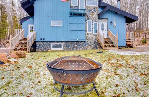 Stambaugh House | Iron River Retreat w/Sauna: Walk to Ski Brule!