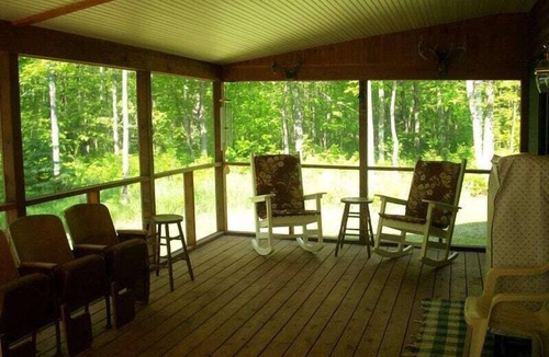 La Pointe Cabin | Island Fox Nestled in the Woods on Madeline Island