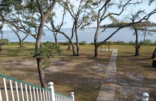 Carrabelle House | Kathys House sits on the bay in Carrabelle. No neighbors! A view with privacy.