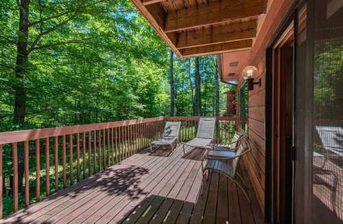 Baileys Harbor Condo | Lakefront: 2BR Condo with Fireplace, Hot Tub, and Balcony