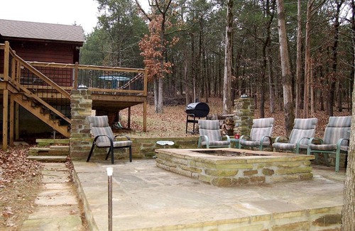 Scranton House | Lakefront Cabin Getaway with Firepit near Ozark National Forest in Scranton, Arkansas