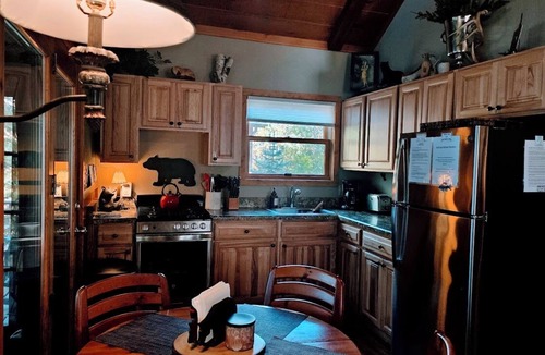 Presque Isle Cabin | Lakefront Cabin: Sunset Firepit & Peaceful Up North Escape. 3 Bd/2 Ba