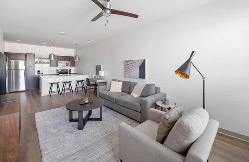 McCordsville Apartment | Landing | Modern 1BD, Rooftop Lounge, Courtyard