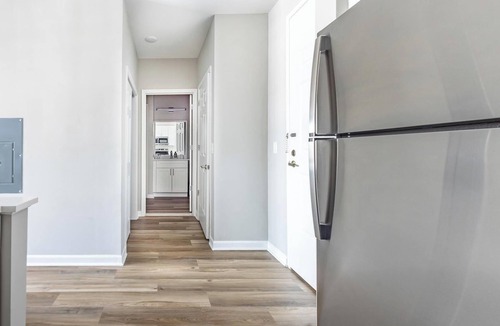 Raritan Apartment | Landing | Modern 2BD, Courtyard, Game Room