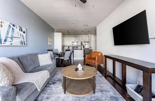 Central Business District Apartment | Landing | Spectacular 2BD, Rooftop Lounge, Gym