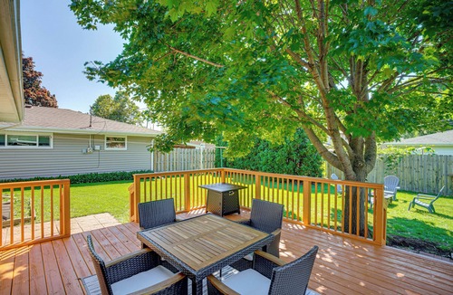 Sheboygan Cottage | Large Backyard, Walk to Hospital: Sheboygan Abode!