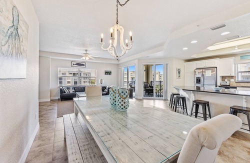 New Smyrna Beach Condo | Large Corner Unit at Ocean Walk with Sneak Peak of the Ocean ~ OW20-501