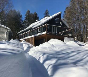 Prevost Ski Chalet | Le Blue Moon Spa, Fireplace & Near Ski Trails