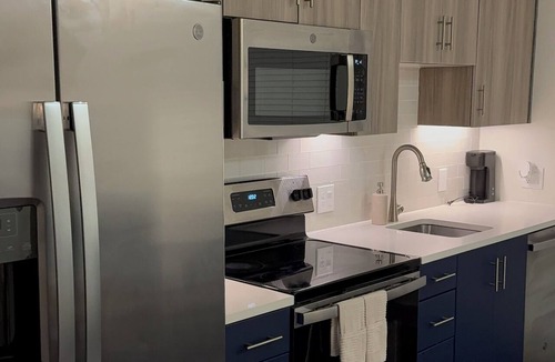 Addison Apartment | Luxe by Noir — Oasis with Resort Pool & Work Haven