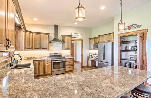 Spearfish House | Luxe Hideaway Near Sturgis: Golf, Hike, Explore!