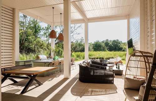 Bay St Louis House | Luxurious Coastal Home | Heated Pool