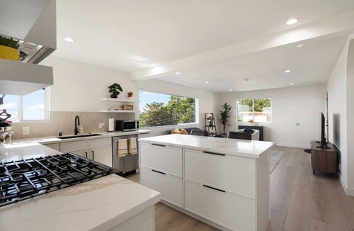 Pacifica Apartment | Luxury 3BR/2Bath Home w/Ocean Sunset Views, & Yard
