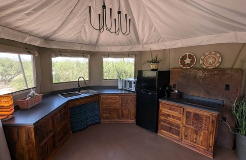 Cochise Villa | Luxury Glamping Tent with Private Hot Tub