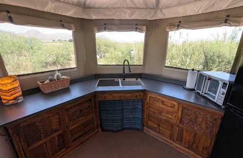 Cochise Villa | Luxury Glamping Tent with Private Hot Tub