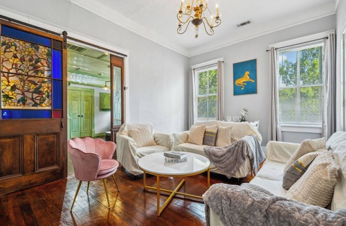 Midtown House | Magical Victorian Castle+Game Room & Spiral Stairs