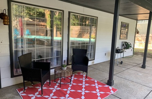 Denton House | Mediterranean Oasis home with Pool and Grill! PET FRIENDLY!