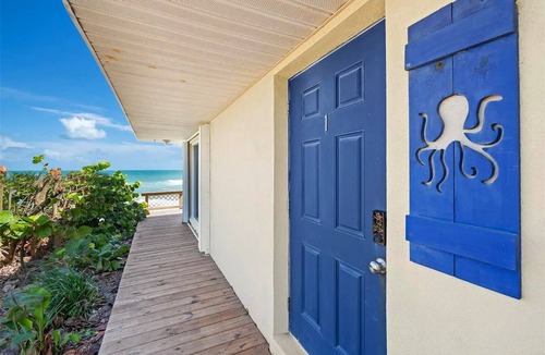 Melbourne Beach Apartment | Melbourne Beach Oceanfront Apartment Unit #1 - Direct Beach Access