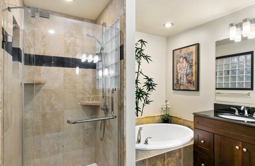 Burien House | Million $ Views 4BR 2.5BA Overlooking the Salish Sea Burien hot tub with view BBQ