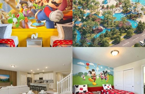 Four Corners House | Modern 5BR Resort Pool 10 Min Disney Cozy