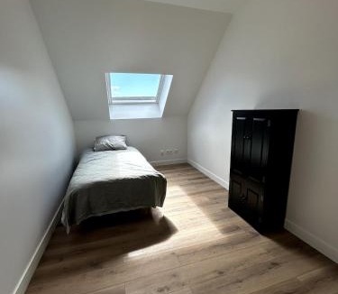 Equeurdreville-Hainneville Apartment | Modern renovated apartment #8 with 7pers mezzanine
