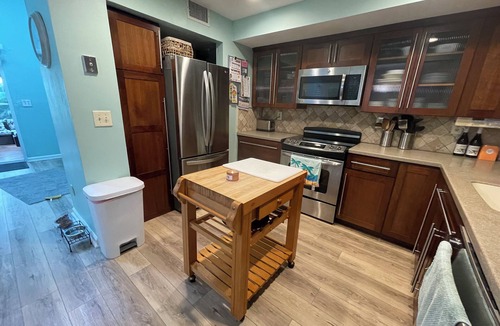 Vilano Beach House | New beach access only 5-minute WHEN YOU RENT A GOLF CART to the beach.
