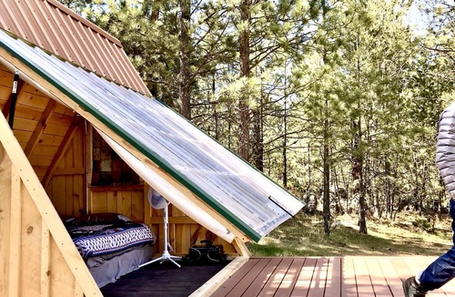 Custer Cabin | NEW! Glamping A-Frames, Stargazer 2 at Dakota Dream