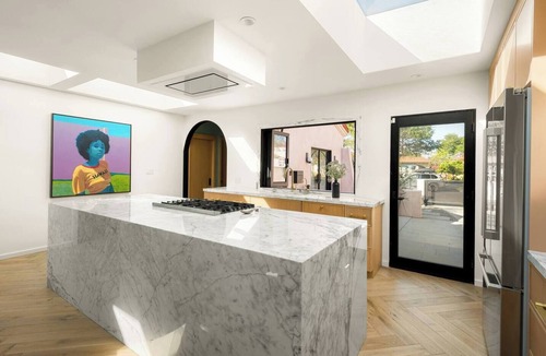 Leimert Park House | NEW! Leimert Park Home with Pool, Spa & Skylights
