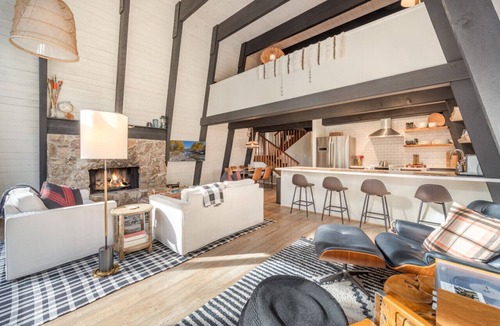 Truckee Cabin | Northstar A-Frame Cabin with Hot Tub | Resort Shuttle, Sleeps 8